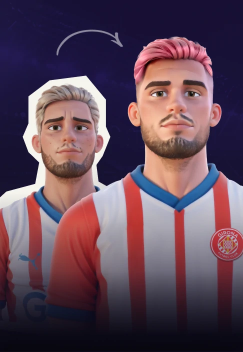 NFT Spanish Soccer game with collectible football players